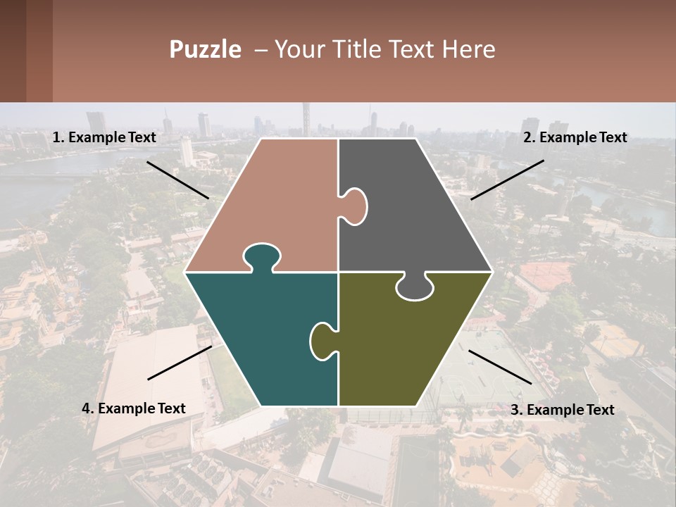 City From Above PowerPoint Template