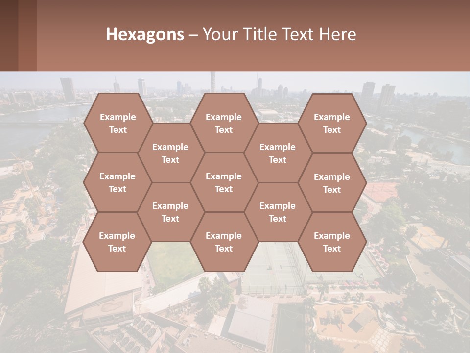 City From Above PowerPoint Template