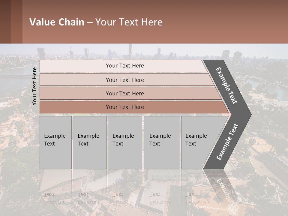 City From Above PowerPoint Template