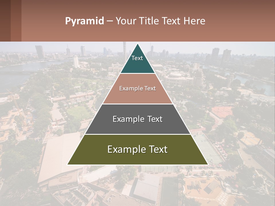 City From Above PowerPoint Template