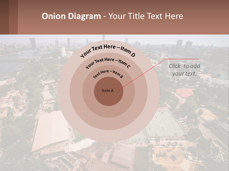 City From Above PowerPoint Template