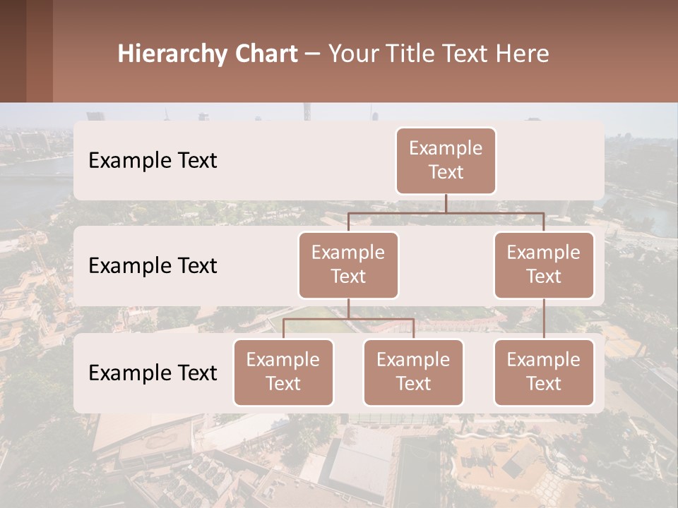 City From Above PowerPoint Template