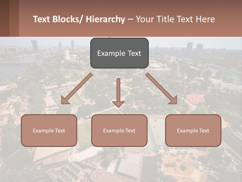 City From Above PowerPoint Template
