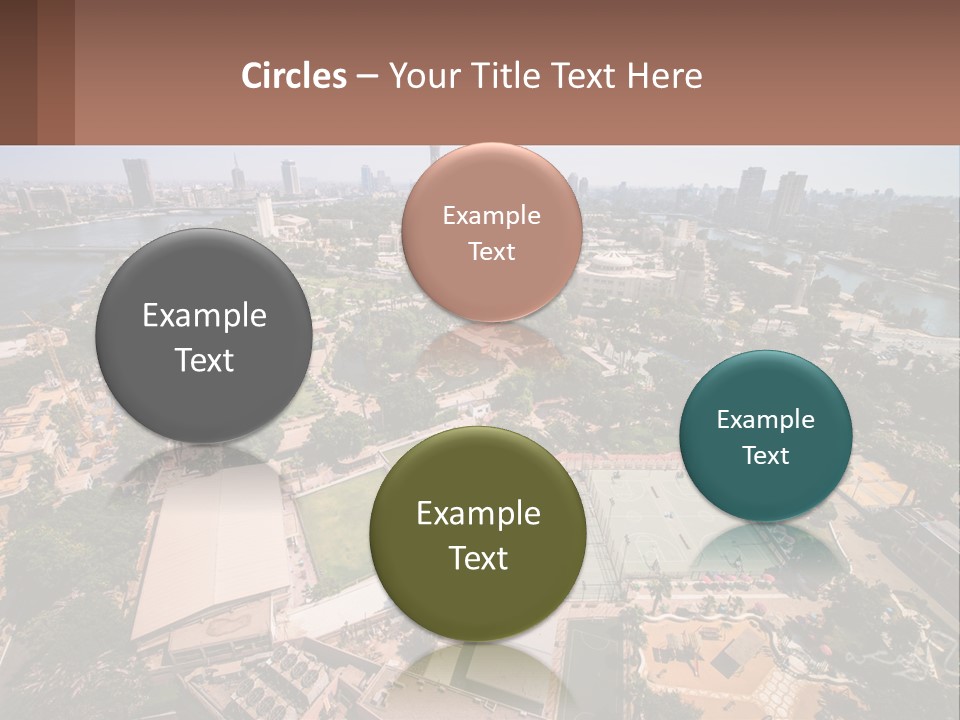 City From Above PowerPoint Template