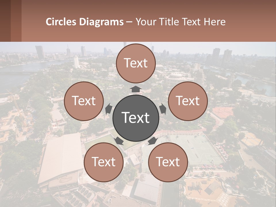City From Above PowerPoint Template