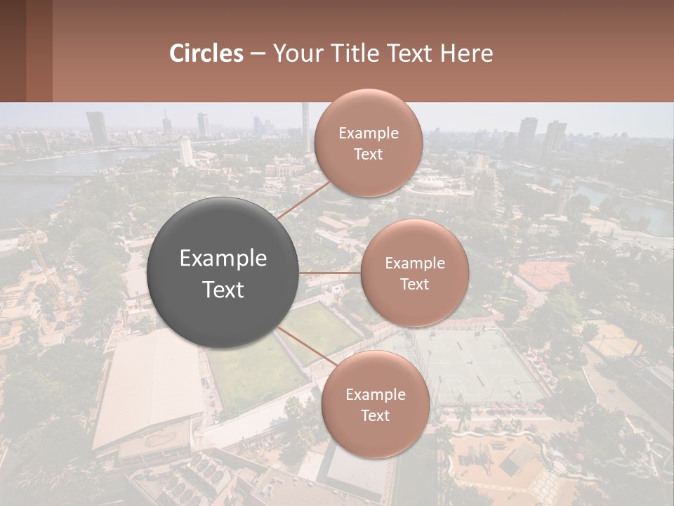 City From Above PowerPoint Template