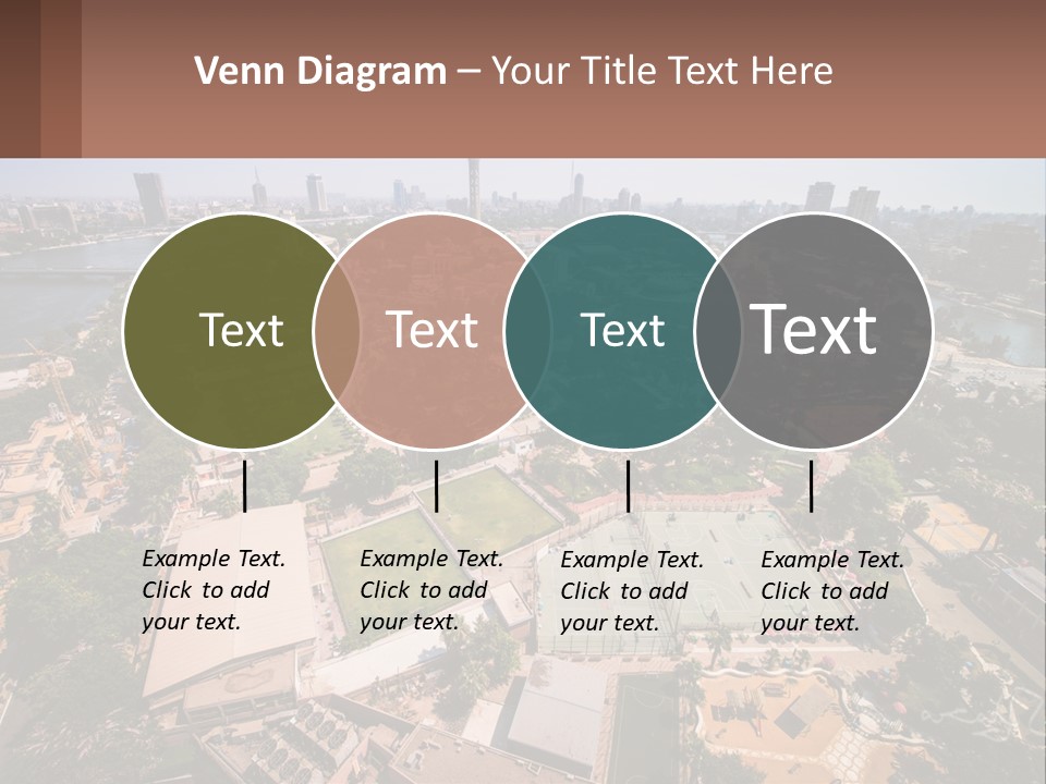 City From Above PowerPoint Template