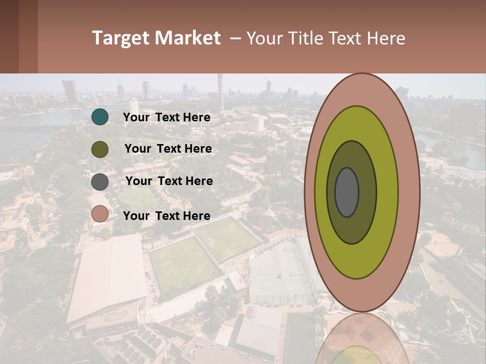 City From Above PowerPoint Template