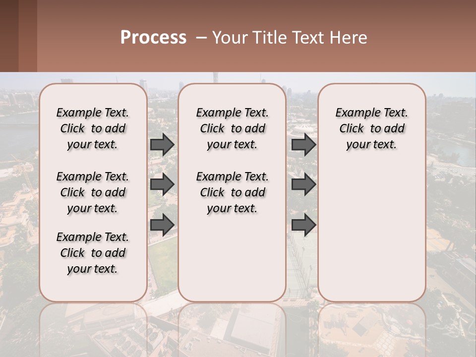 City From Above PowerPoint Template