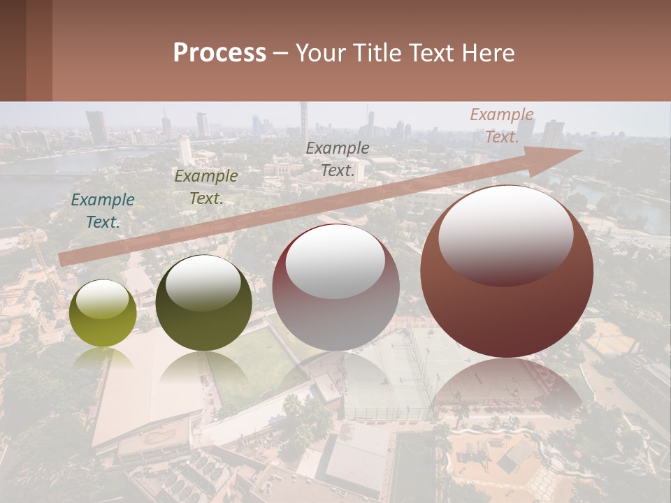 City From Above PowerPoint Template