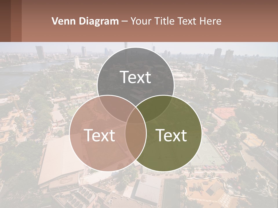 City From Above PowerPoint Template