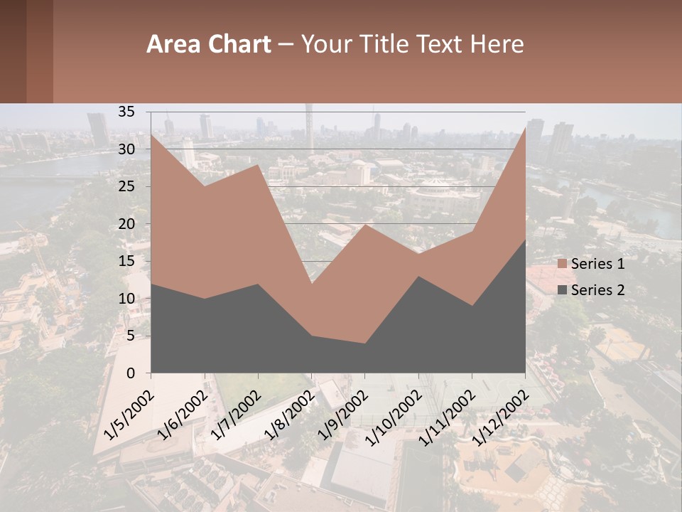 City From Above PowerPoint Template