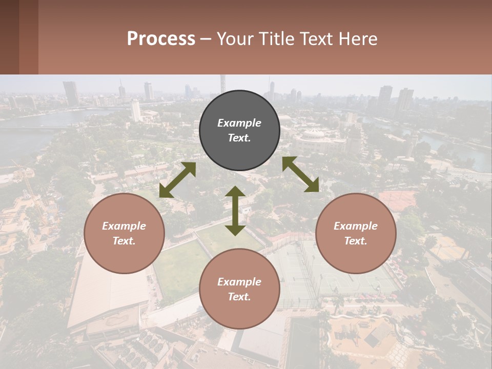 City From Above PowerPoint Template