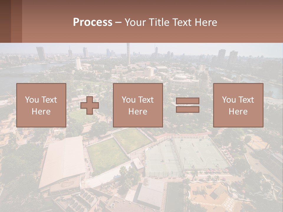City From Above PowerPoint Template
