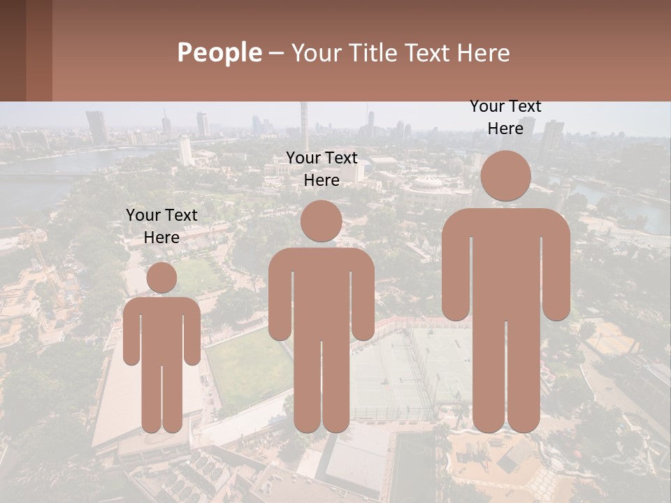 City From Above PowerPoint Template