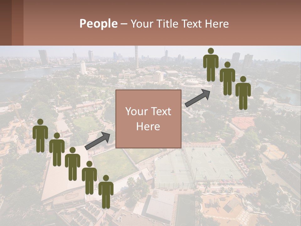 City From Above PowerPoint Template