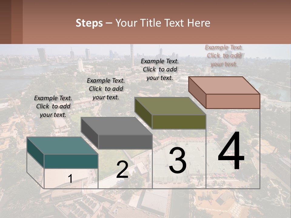 City From Above PowerPoint Template