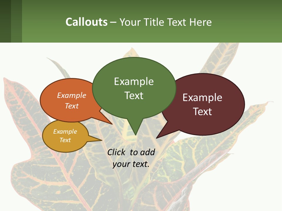 Indoor Plant PowerPoint Template