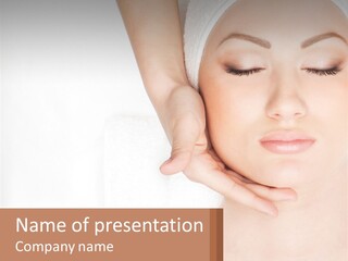 Facial Massage PowerPoint Template
