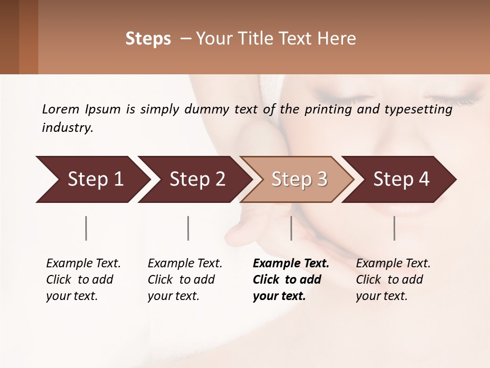 Facial Massage PowerPoint Template