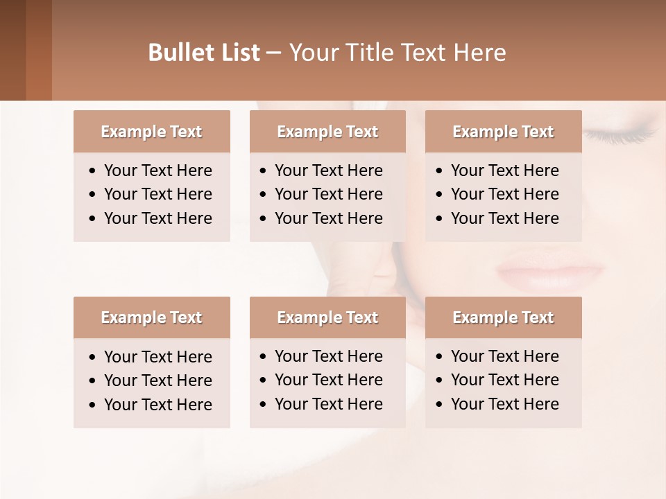 Facial Massage PowerPoint Template