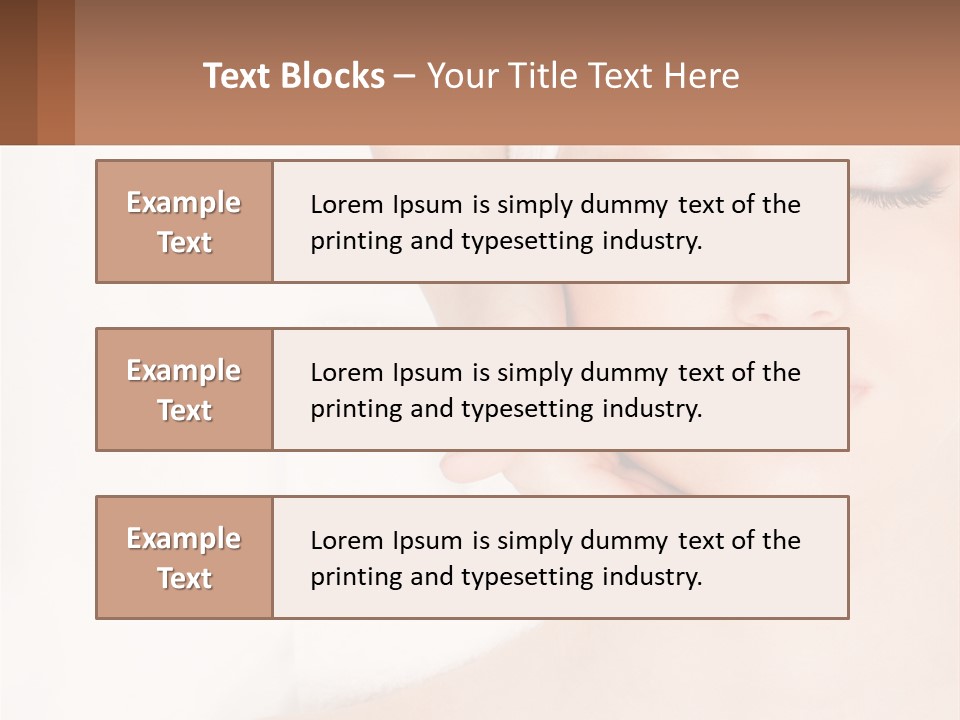 Facial Massage PowerPoint Template