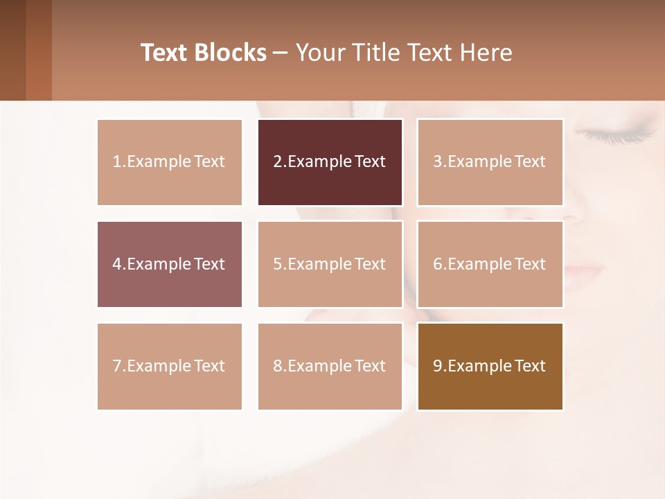 Facial Massage PowerPoint Template