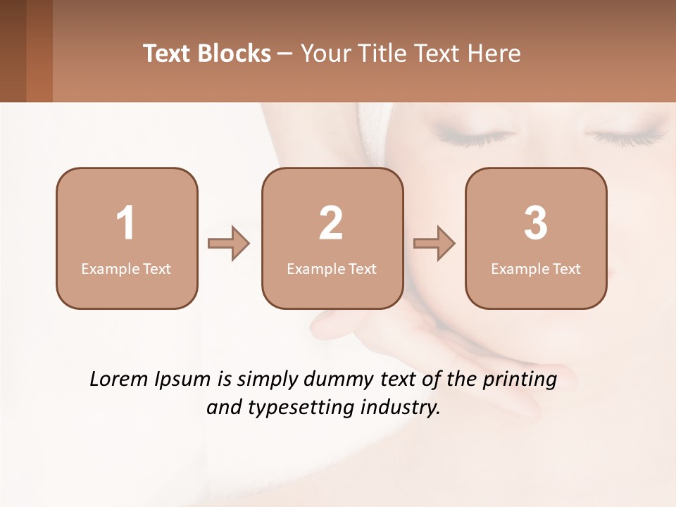 Facial Massage PowerPoint Template