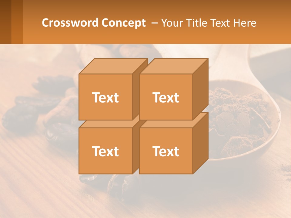 Ground Coffee PowerPoint Template