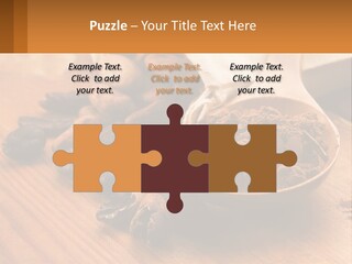 Ground Coffee PowerPoint Template
