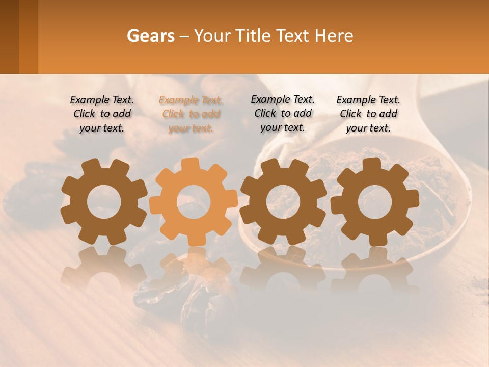 Ground Coffee PowerPoint Template