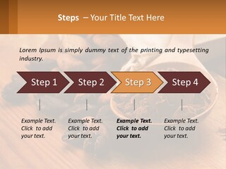 Ground Coffee PowerPoint Template