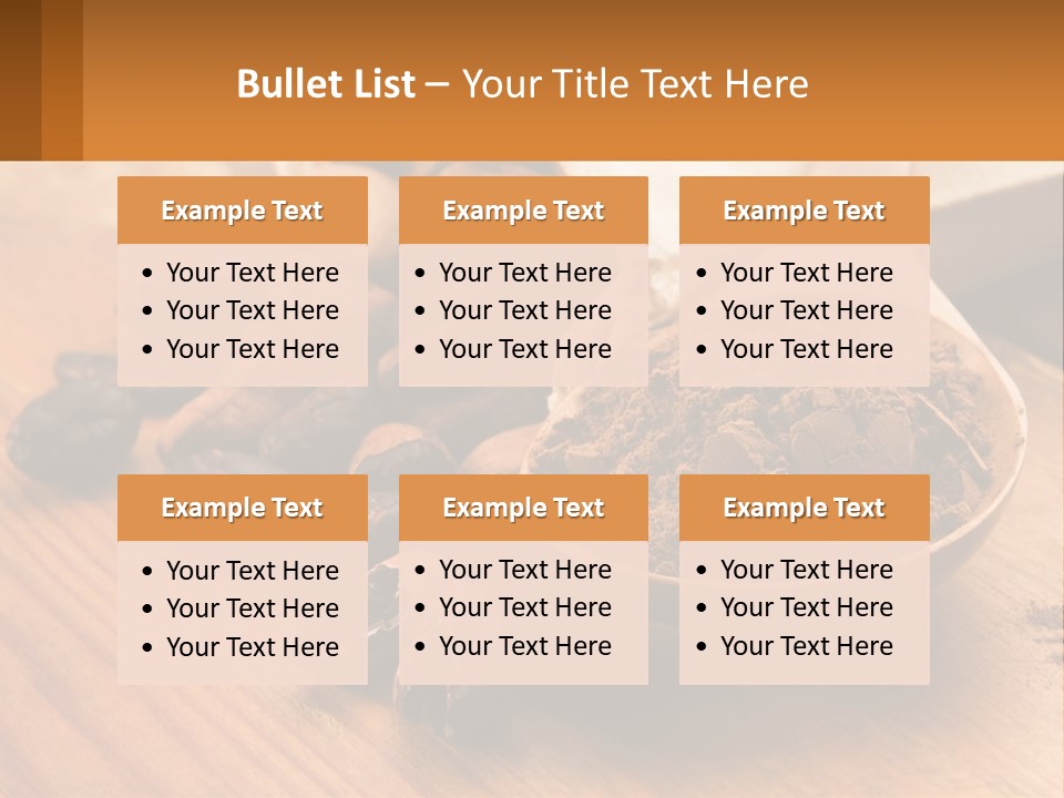 Ground Coffee PowerPoint Template