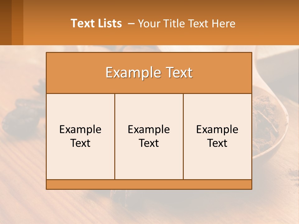 Ground Coffee PowerPoint Template