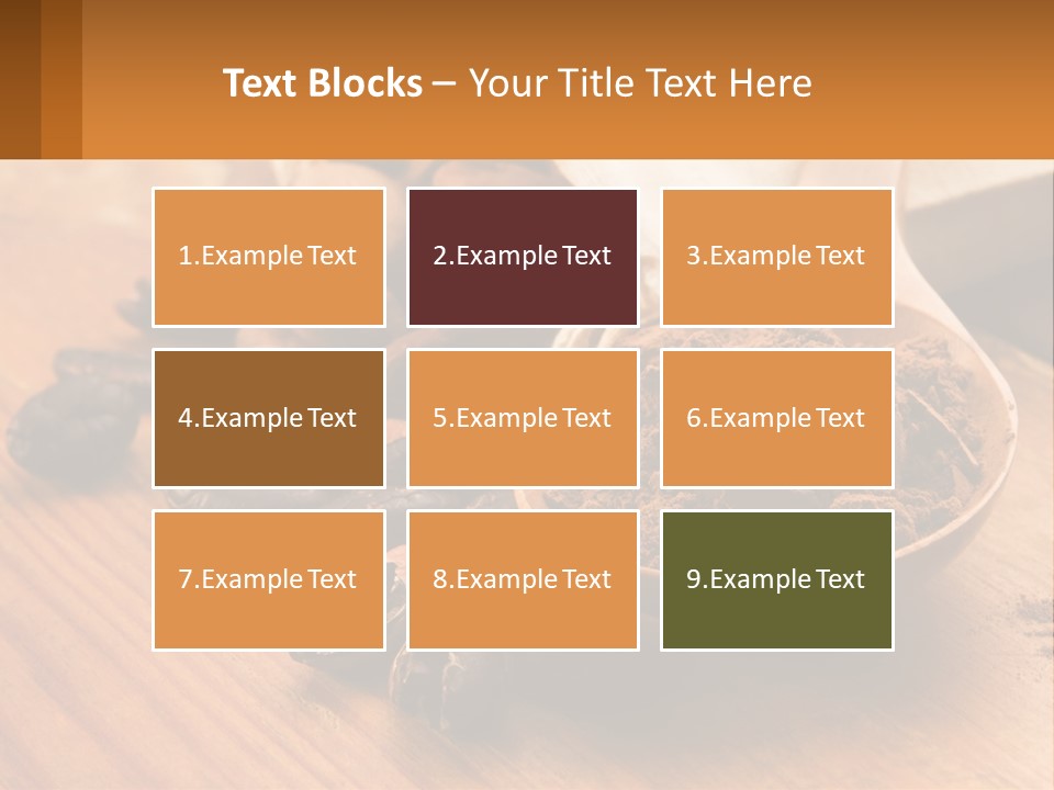 Ground Coffee PowerPoint Template