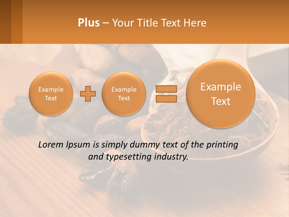 Ground Coffee PowerPoint Template