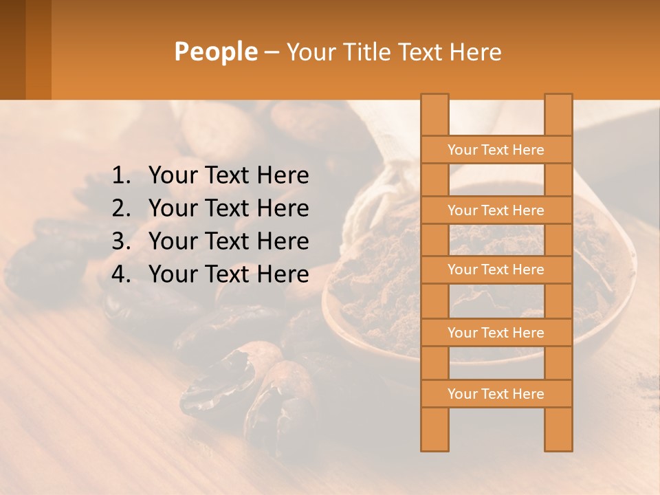 Ground Coffee PowerPoint Template