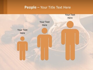 Ground Coffee PowerPoint Template