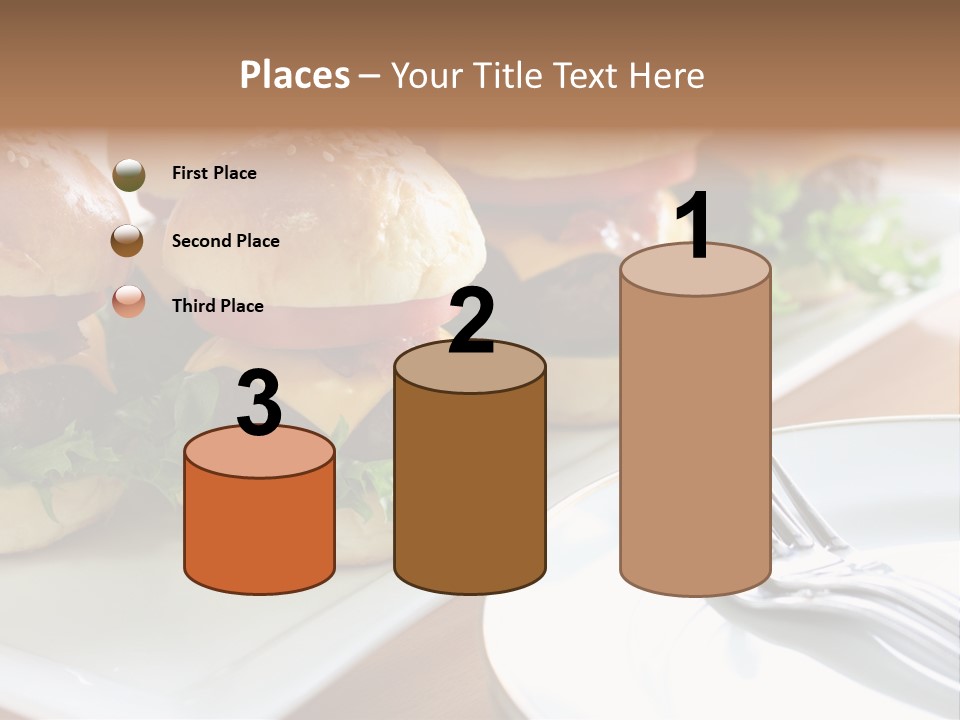 Mini Burgers PowerPoint Template