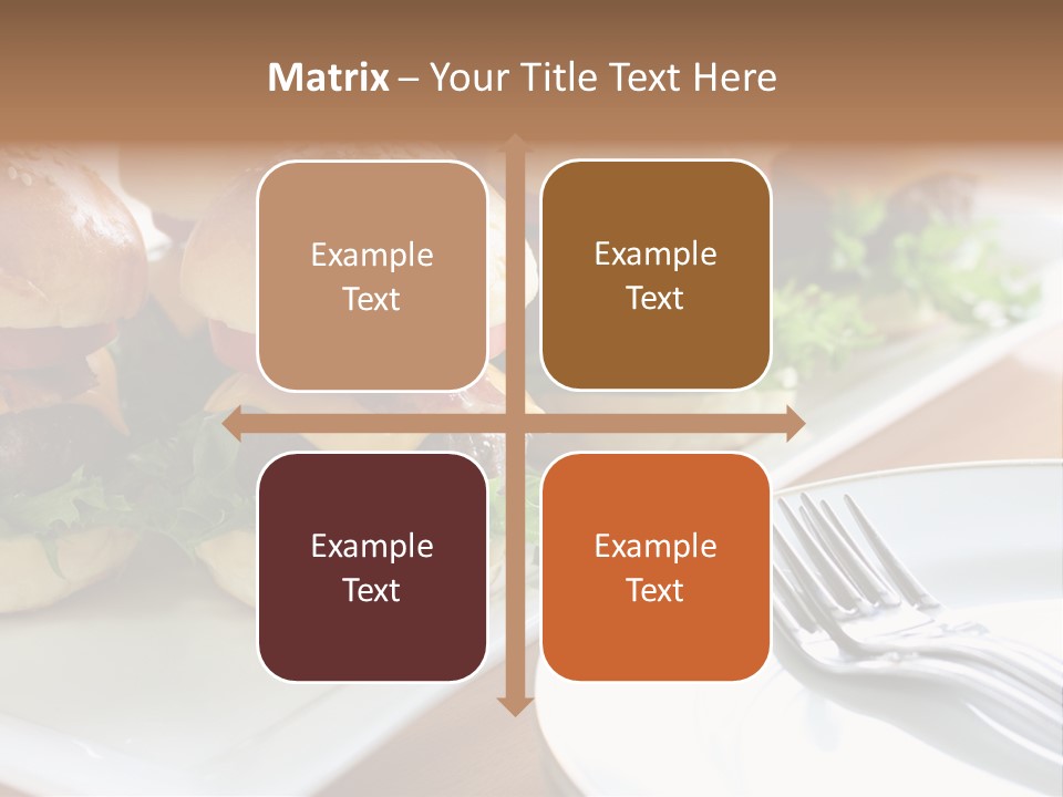 Mini Burgers PowerPoint Template