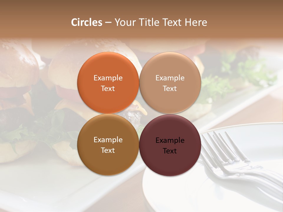 Mini Burgers PowerPoint Template