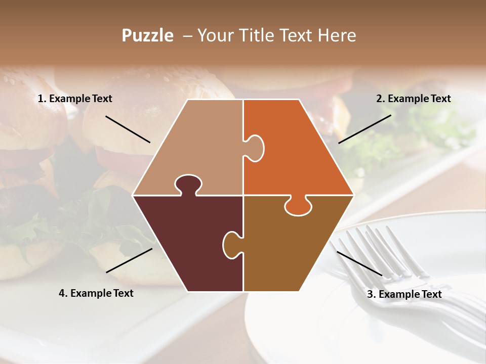 Mini Burgers PowerPoint Template