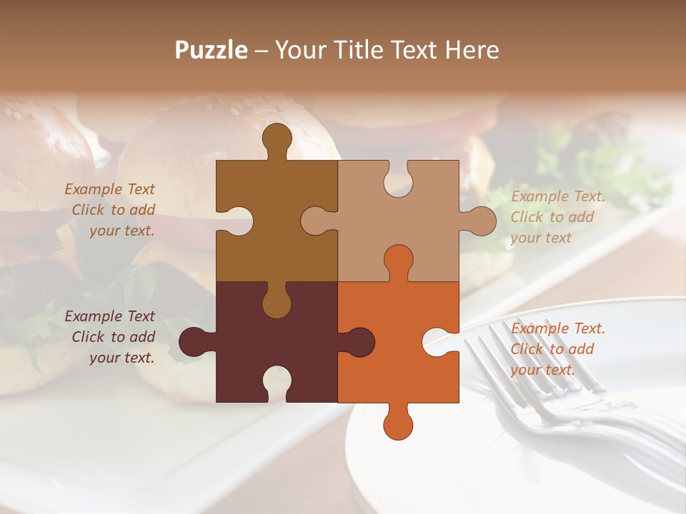 Mini Burgers PowerPoint Template