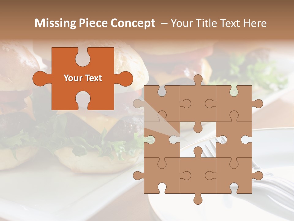 Mini Burgers PowerPoint Template