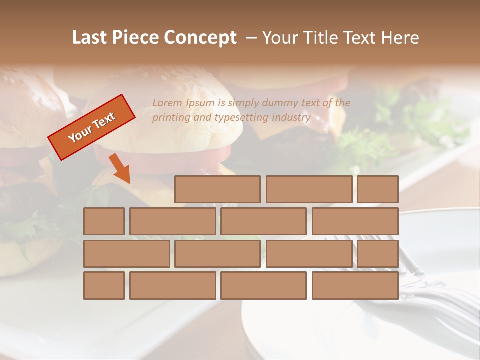 Mini Burgers PowerPoint Template