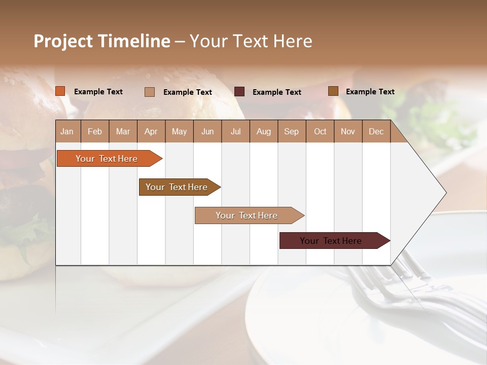 Mini Burgers PowerPoint Template