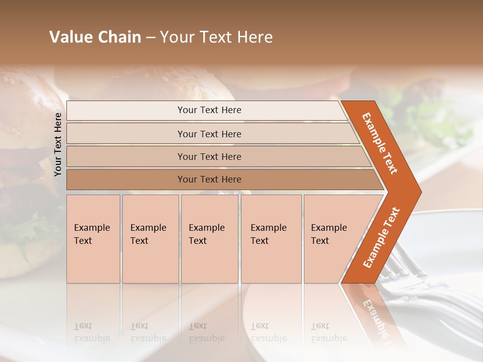 Mini Burgers PowerPoint Template