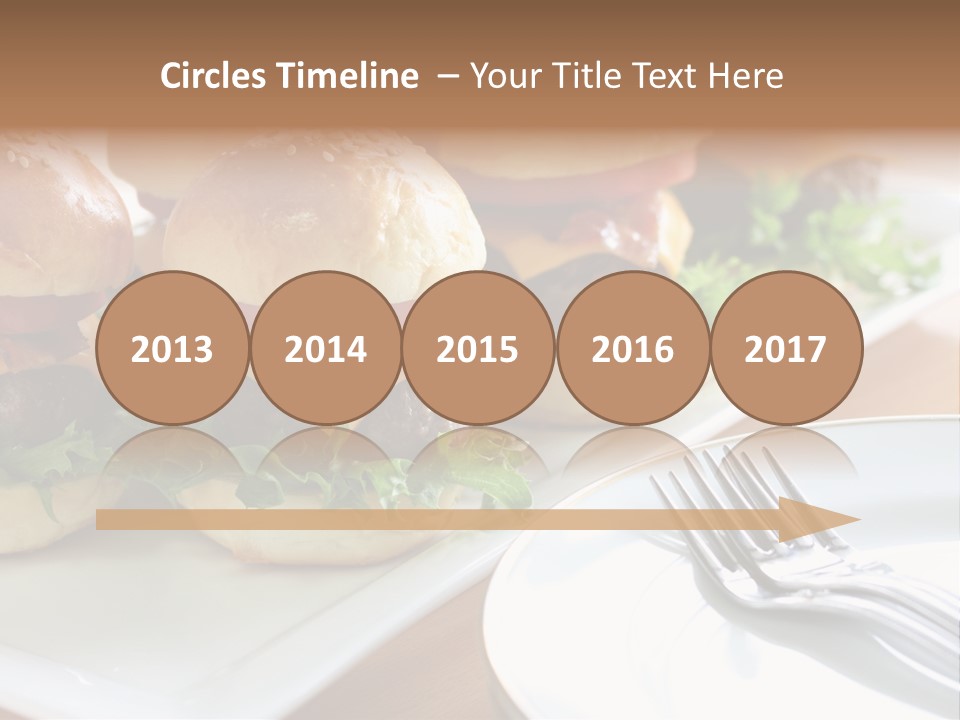 Mini Burgers PowerPoint Template