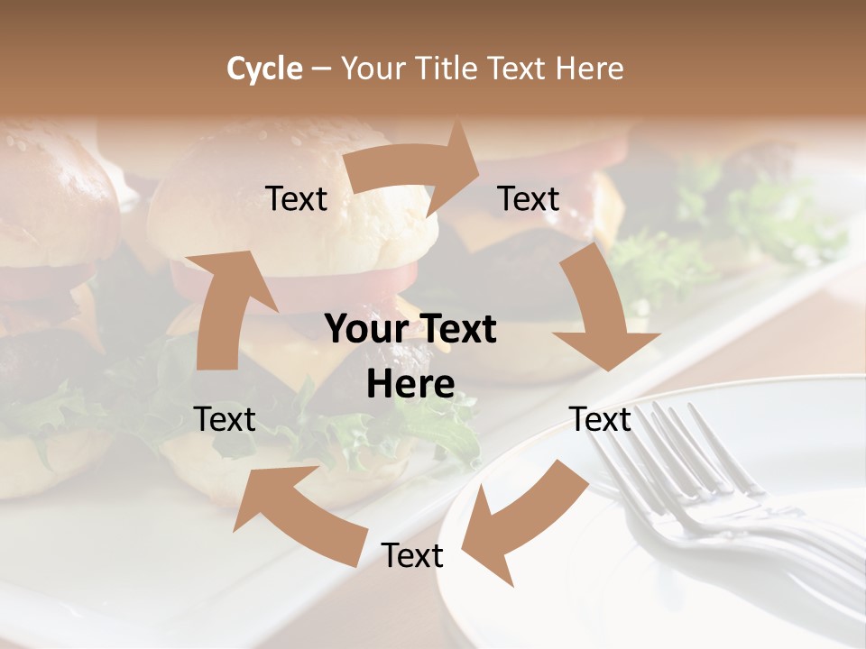 Mini Burgers PowerPoint Template