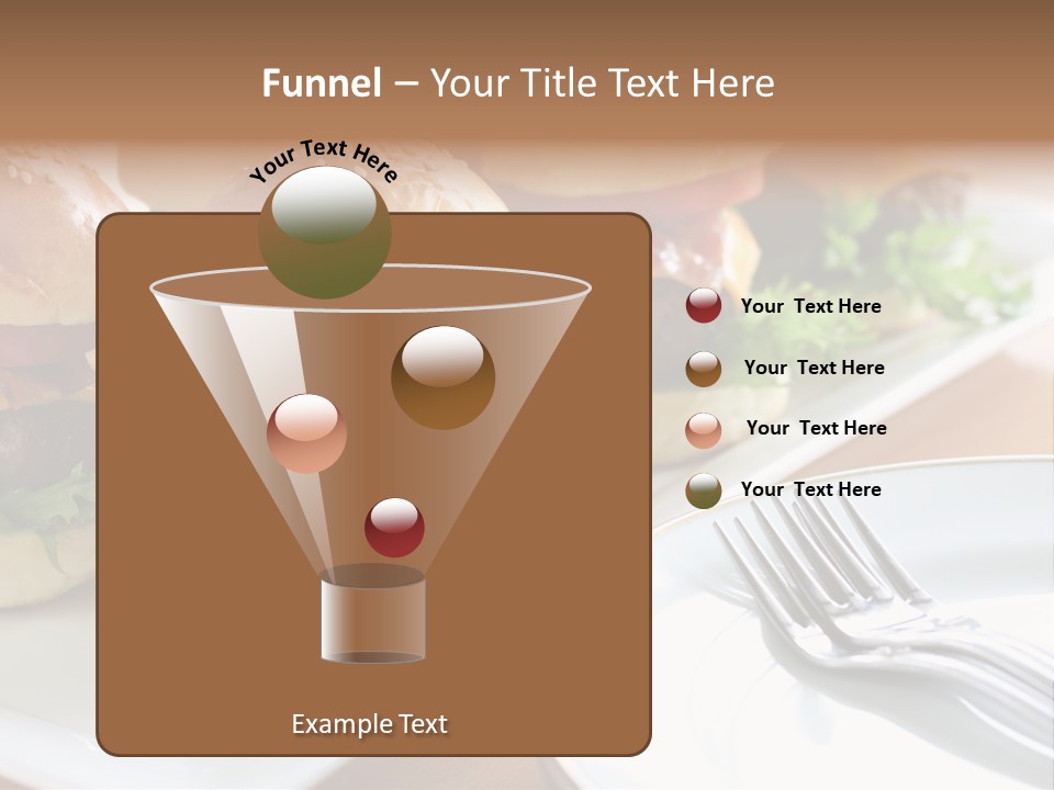 Mini Burgers PowerPoint Template